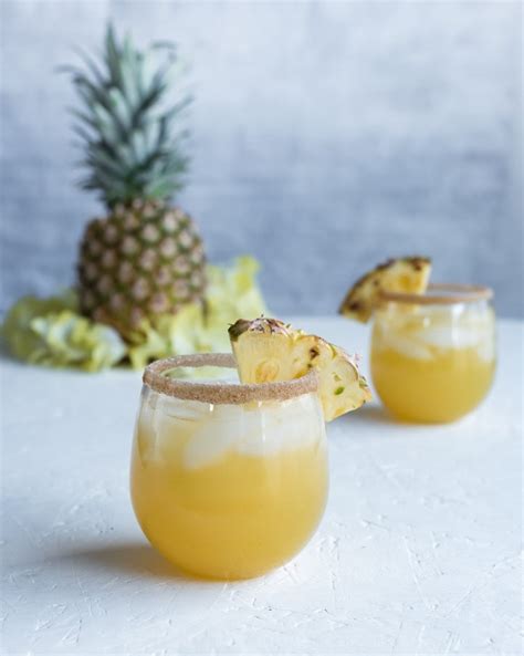 Spiced Pineapple Rum Punch Recipe