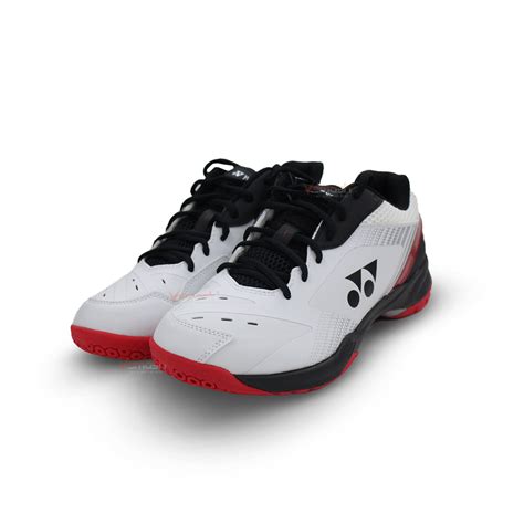 YONEX POWER CUSHION 65X3 MEN WHITE RED Vsmash Sports