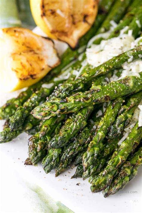 Easy Grilled Asparagus With Parmesan Spend With Pennies