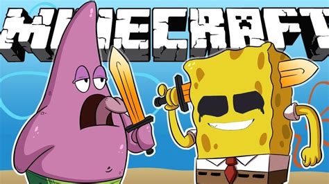 Monsters How Should And Fell Meme Spongebob And Patrick Minecraft