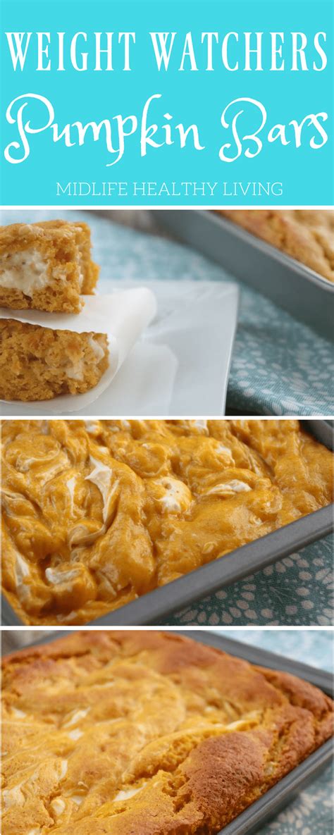 Weight Watchers Pumpkin Bars Recipe - 3 Freestyle Smart Points