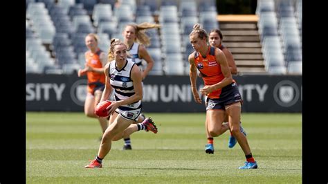 Geelong V Gws Match Highlights Round 8 2021 Nab Afl Womens