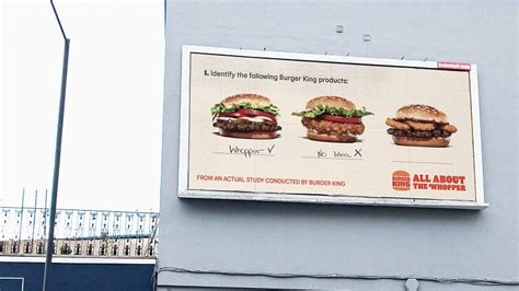 Burger King Fires Up Ooh And Print Campaign Using Failed Survey