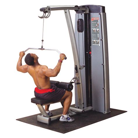 DLAT-SF - Pro Dual Lat & Mid Row Machine - Body-Solid