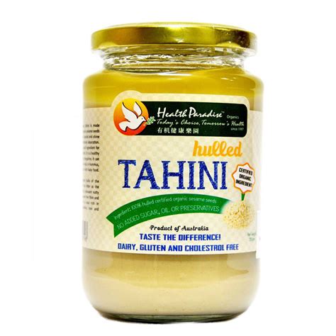 Health Paradise Organic Hulled Tahini White G Lifewinners