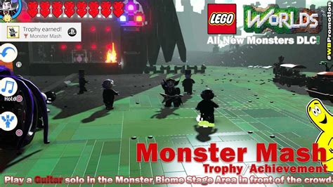 Lego Worlds Monster Mash Trophyachievement Monsters Dlc Htg Youtube