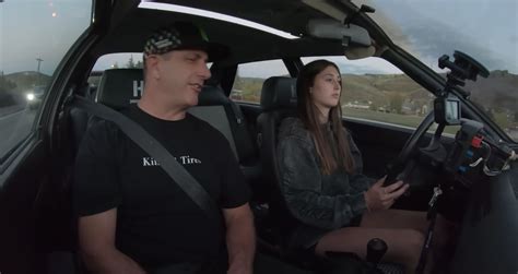 Watch Ken Block S Daughter Take Out Her 85 Audi Ur Quattro Project Car