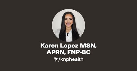 Karen Lopez NP Injector Linktree