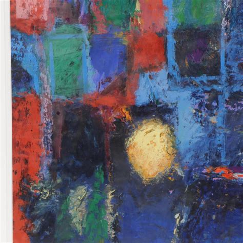 Susan Gottlieb Abstract Oil Painting West End Night Vision