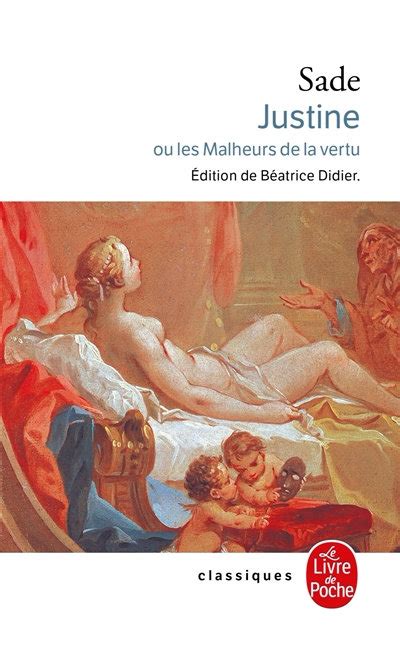 LIVRE Justine Ou Les Malheurs De La Vertu De Donatien Alphonse