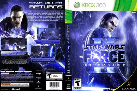 Star Wars The Force Unleashed Ii Xbox Game Covers X En