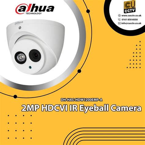 Mp Hdcvi Ir Eyeball Camera Dh Hac Hdw Emp A Cctv Cctv Camera