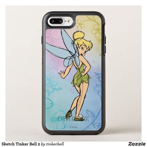 Sketch Tinker Bell 2 OtterBox IPhone Case Zazzle Disney Phone