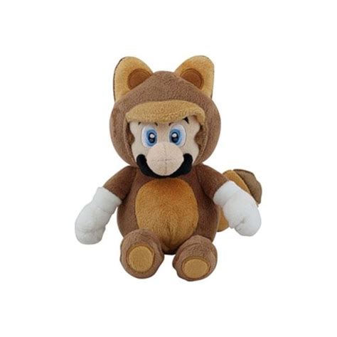 Shop Nintendo 9 Inch Super Mario Tanooki Mario Cute Soft Plush Toy