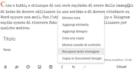 Estrarre Testo Da Immagini Con Ocr Online Di Google Kaicco