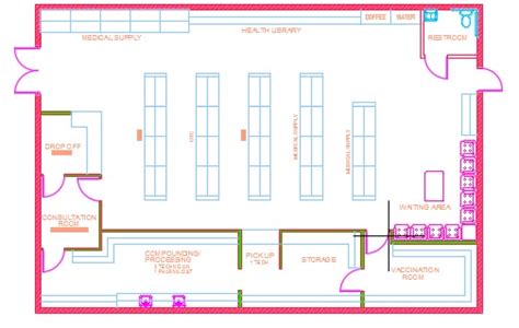 Pharmacy Floor Plan | Viewfloor.co