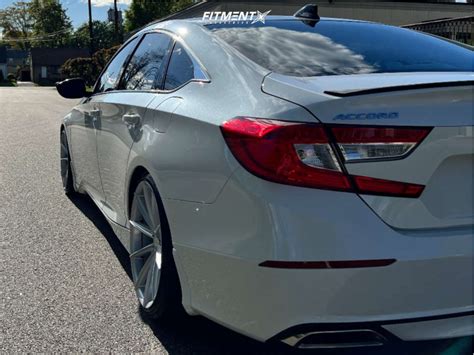 2021 Honda Accord Sport With 19x9 5 Blaque Diamond Bd 11 And Ironman 235x35 On Coilovers