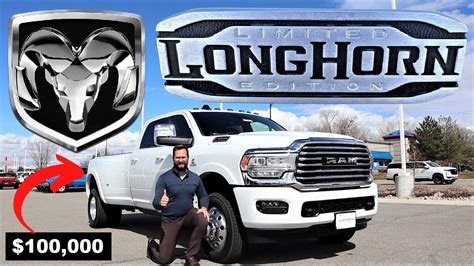 2023 Ram 3500 Longhorn Dually This Isn T Even The Most Expensive Ram