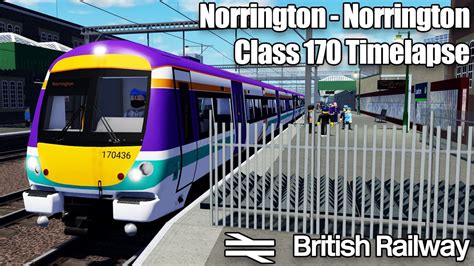 Norrington To Norrington Class Roblox British Railway Timelapse