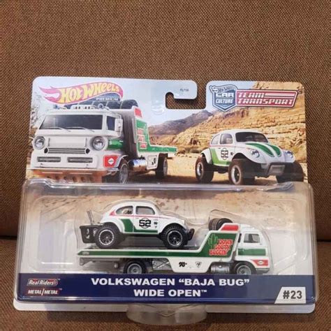 Promo HOT WHEELS TEAM TRANSPORT VOLKSWAGEN BAJA BUG WIDE OPEN HW VW LUTOFIA Diskon 50 Di