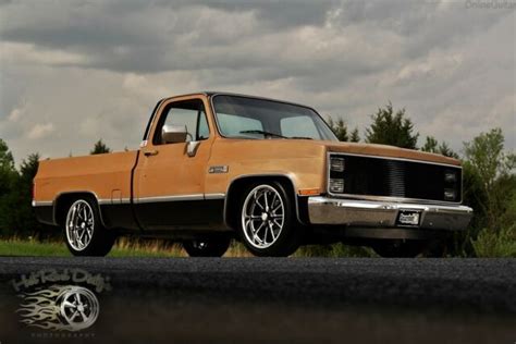 Gmc Slammed Squarebody Silverado Chevy C Hot Rat Street Rod Patina