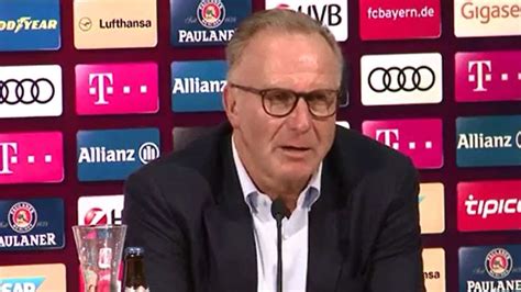 FC Bayern Video Rummenigge spricht über mögliche Rückkehr von