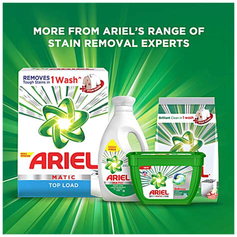 Buy Ariel Matic Detergent Washing Powder Top Load Kg Online At Best