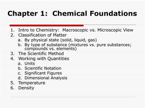 Ppt Chapter 1 Chemical Foundations Powerpoint Presentation Free Download Id 6793676