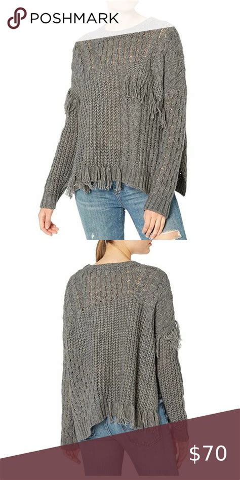 Cupcakes And Cashmere Women S Romy Cable Knit Patch Works Stitch