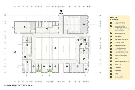 Gallery Of Cultural Centers 50 Examples In Plan And Section 138