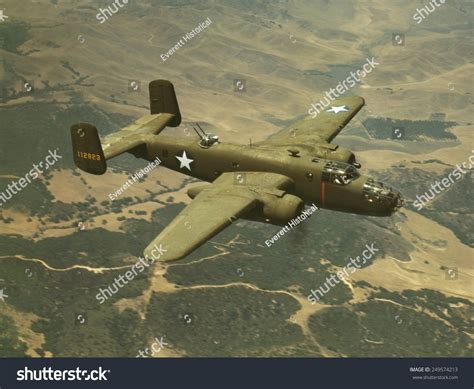 North American Aviations B-25 Mitchell Bomber Stock Photo 249574213 ...