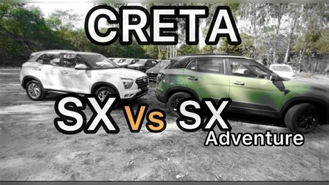 Creta Sx Mt 2023 Vs Creta Sx Adventure Edition 2023 Comperison First