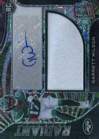 Garrett Wilson Spectra Rad Gwi Radiant Rookie Patch Signatures