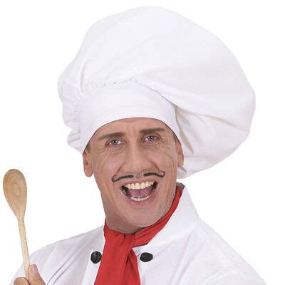 XL CHEF KOCH MÜTZE Karneval Kochhut Kochhaube Chefkoch Haube Hut