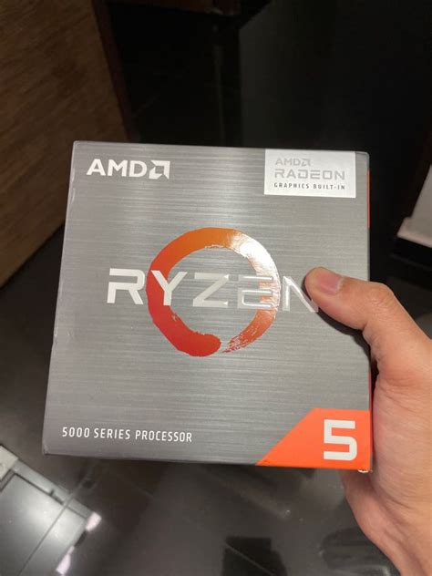 AMD Ryzen 5 5600G - APU with integrated Radeon graphics, Computers ...