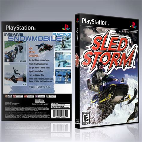 PS1 Case - NO GAME - Sled Storm – sgtmo