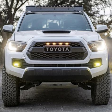 Parrilla Frontal Trd Toyota Tacoma 2016 2020 C Led Off Road Meses Sin