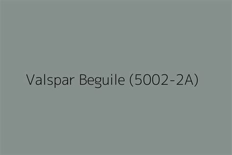 Valspar Beguile 5002 2A Color HEX Code