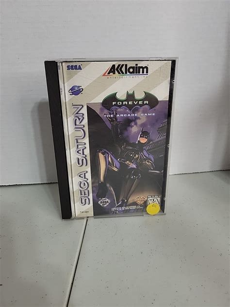 Batman Forever The Arcade Game Value Gocollect Sega Saturn Batman