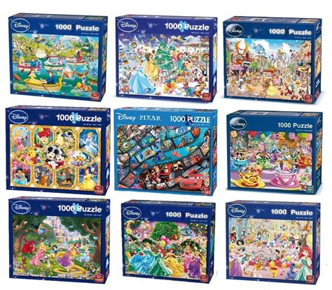 Disney Piece Jigsaw Puzzles Choice Of Official Cartoon Licensed