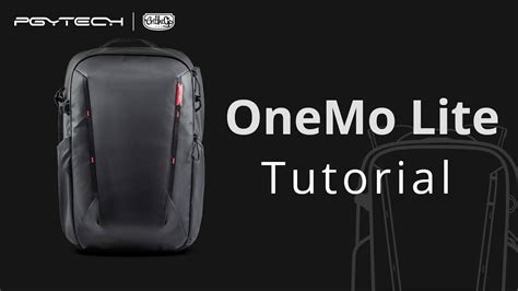 Pgytech Onemo Lite L Tutorial Youtube