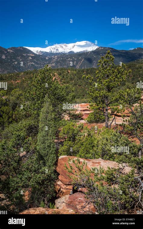 The Rock Formations Of Garden Of The Gods National Natural Landmark And