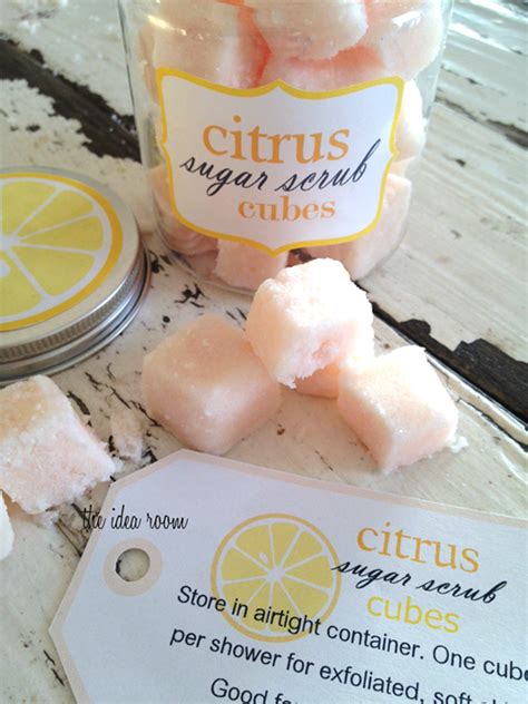 Sugar Scrub Cubes Recipe The Idea Room