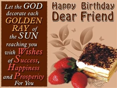 Happy Birthday Dear Friend Pictures, Photos, and Images for Facebook ...