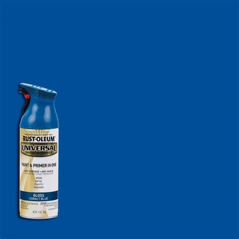 Rust Oleum Universal 12 Oz All Surface Gloss Cobalt Blue Spray Paint