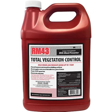 Rm43 1 Gal Total Vegetation Control Weed Preventer Concentrate With