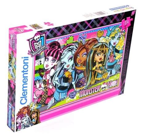 Clementoni Puzzle Monster High Freakishly Fabulous 104 El