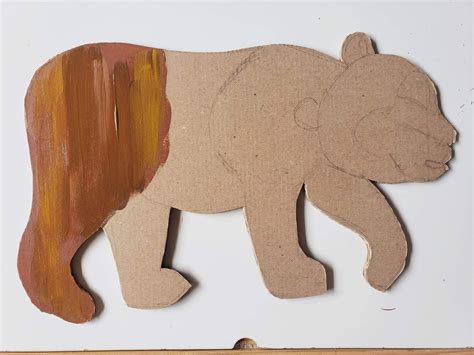 Diy Sensory Puzzle Brown Bear Brown Bear Activity