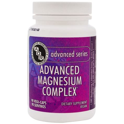 Source Advanced Orthomolecular Research Aor Advanced Magnesium Complex