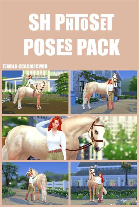 20+ Best Sims 4 Horse Poses (Sims 4 Horse Ranch Mods! No Deco Horses!)